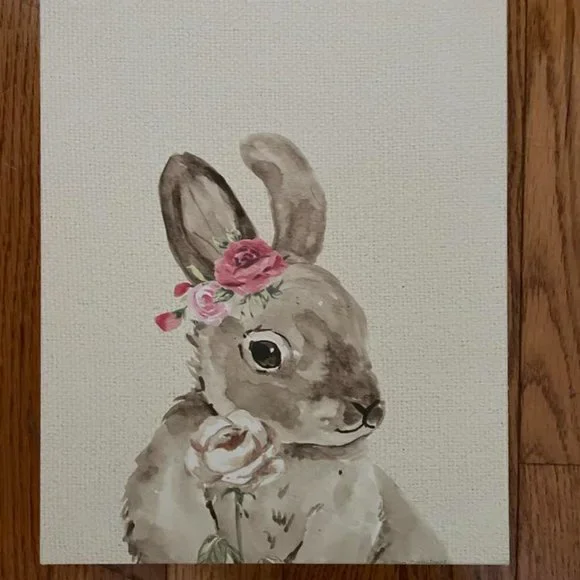 Wall Art: Woodland Creatures Canvases, Set of 4 - Picture 2 of 5